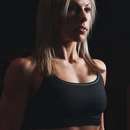 Lesbian Fitness Freak with Sporty Body in Long Island